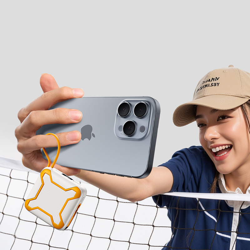 Custom Logo Small and contrasting power bank | Premium Corporate Gifts and Custom Gifts