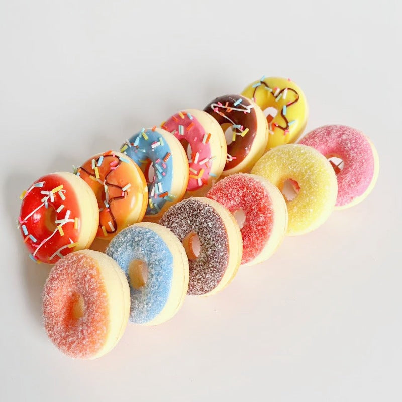 Custom Logo Simulated Donut Stress Relief Ball | Premium Corporate Gifts and Custom Gifts