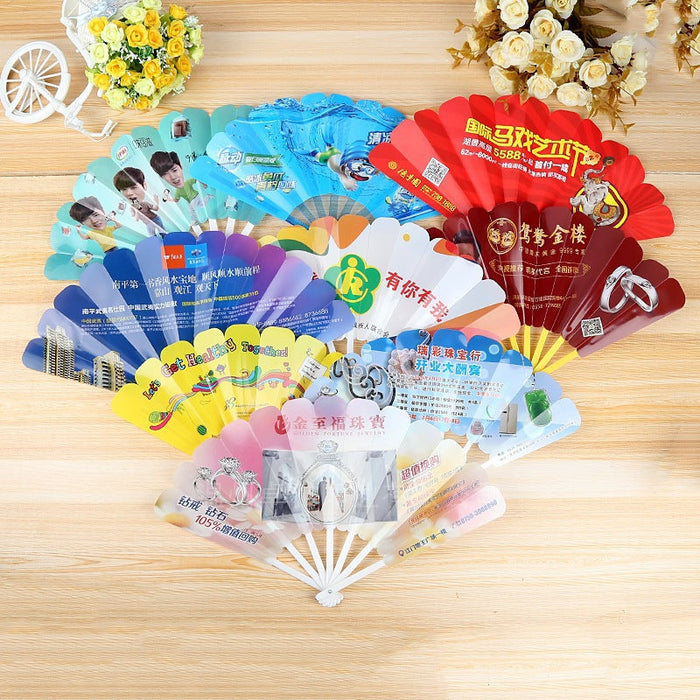 Custom Logo Foldable Seven-Fan