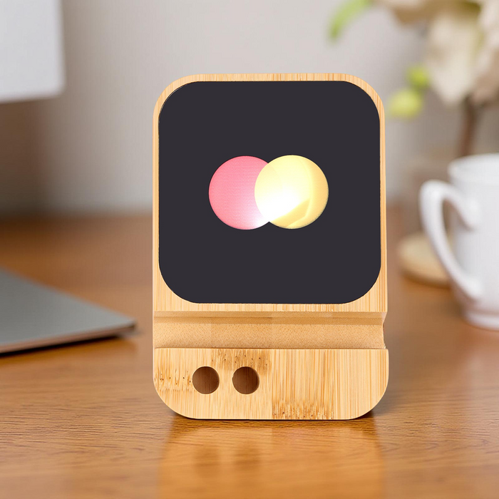 Custom Logo Multi-Functional Luminous Wireless Charging Pad
