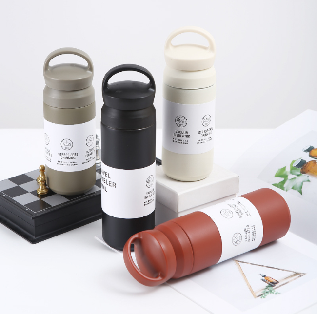Custom Logo Japanese Portable Thermos Cup