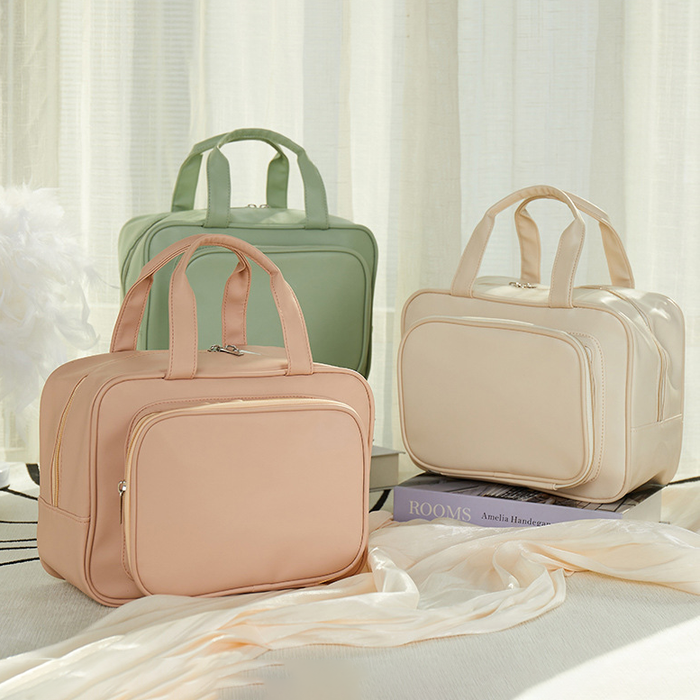 Custom Logo Dry and Wet Separation Candy-Coloured Toiletry Bag