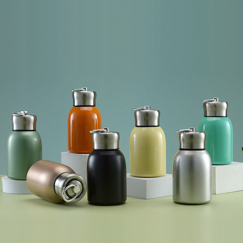 Custom Logo Cute Mini Chubby Ding Thermos Cup | Premium Corporate Gifts and Custom Gifts