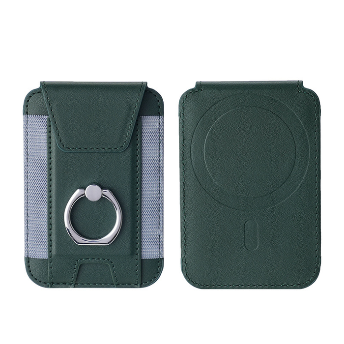 Custom Logo Magnetic Ring Phone Card Holder