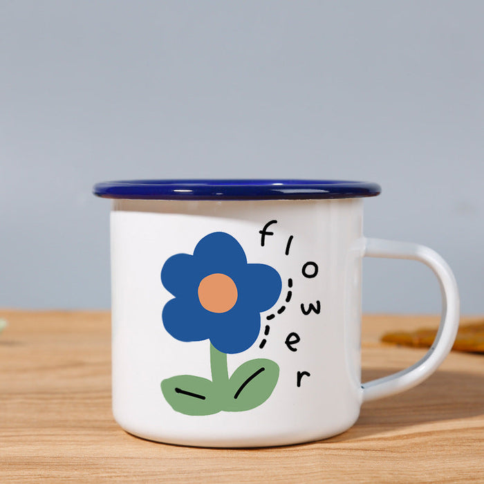 Custom Logo Lightweight and Durable Enamel Cups