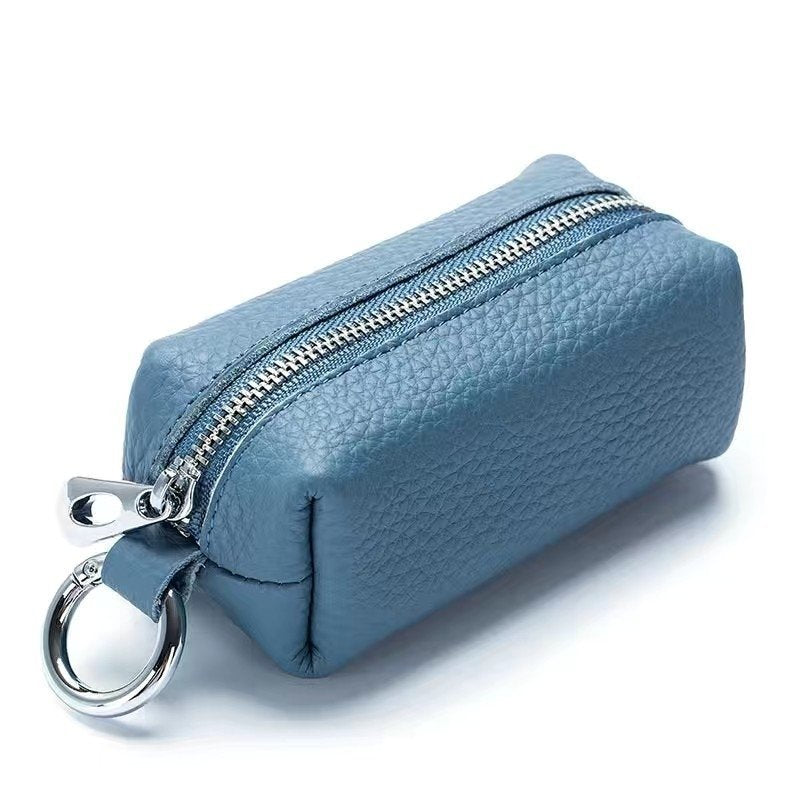 Custom Logo Lychee leather coin purse | Premium Corporate Gifts and Custom Gifts