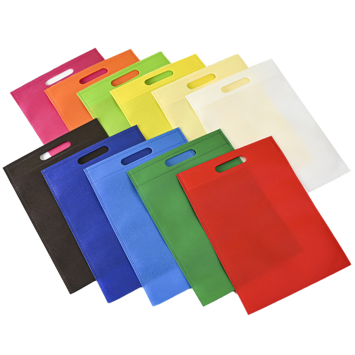 Custom Logo Flat Non-Woven Eco-Friendly Shopping Bag