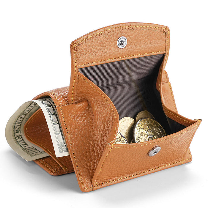 Custom Logo Textured New Coin Purse Coin Bag