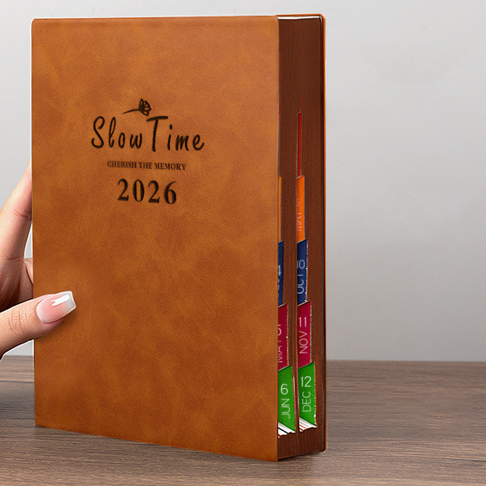 Custom Logo A5 Time Management Business Diary Notebook