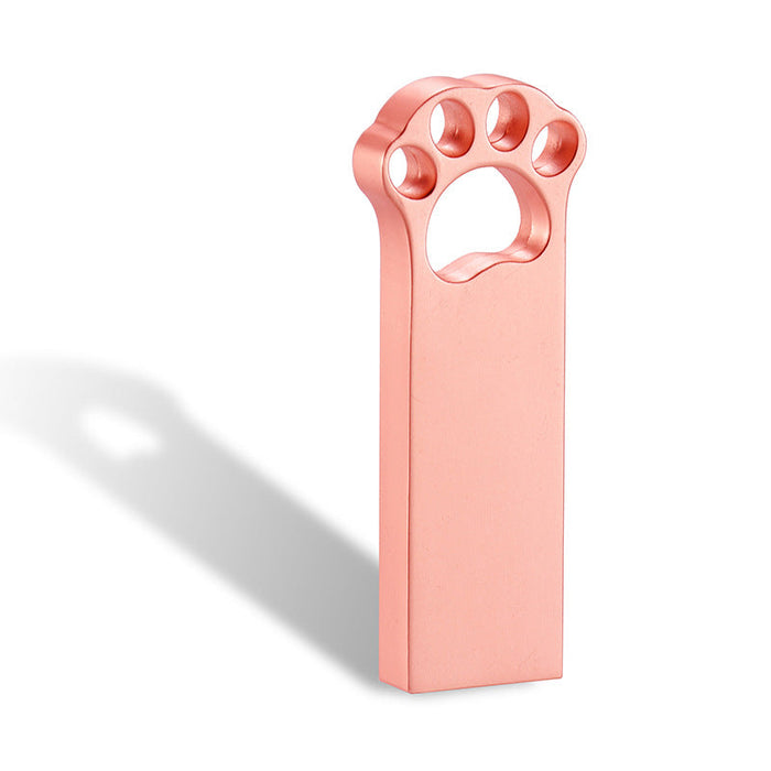 Custom Logo Cat Paw Shaped Flash Drive