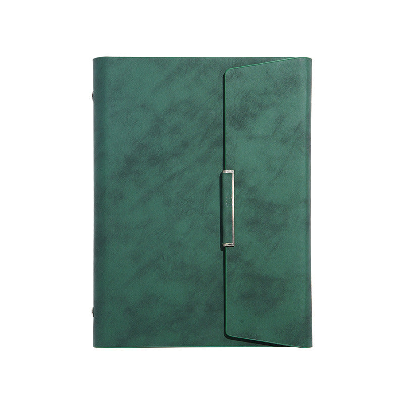 Custom Logo A5 Flap Leather Notebook | Premium Corporate Gifts and Custom Gifts