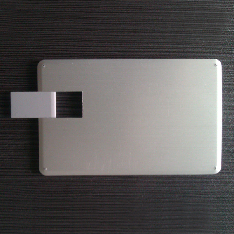 Custom Logo Thin and light metal business card flash drive | Premium Corporate Gifts and Custom Gifts