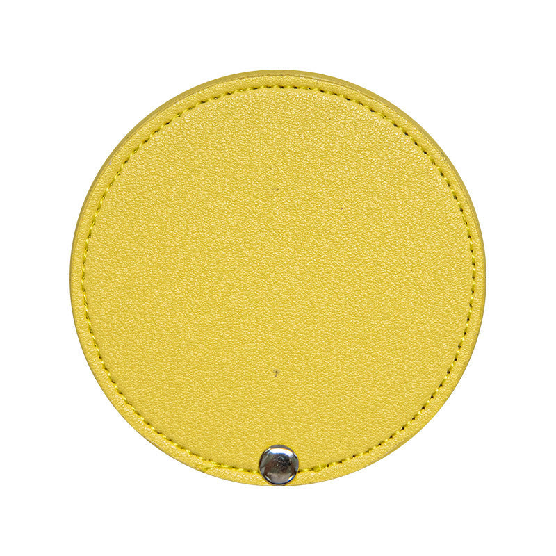Custom Logo PU Fashionable Portable Makeup Mirror | Premium Corporate Gifts and Custom Gifts