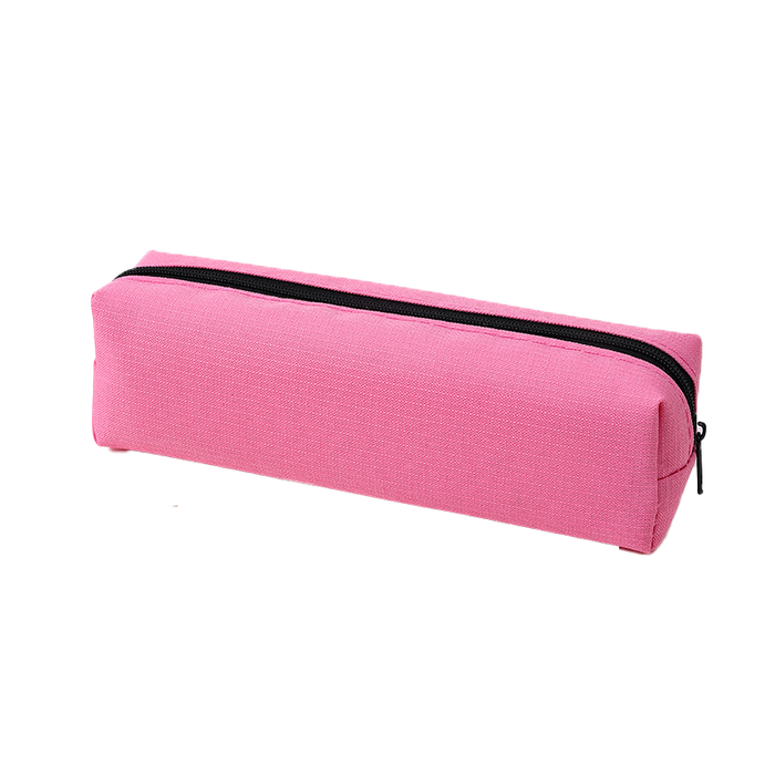 Custom Logo Solid Colour Oxford Cloth Pencil Bag