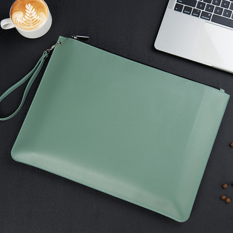 Custom Logo vintage leather tie document bag | Premium Corporate Gifts and Custom Gifts