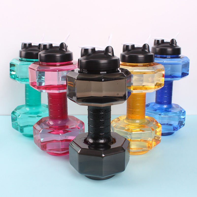 Custom Logo Large Capacity Dumbbell-shaped Sports Bottle | Premium Corporate Gifts and Custom Gifts