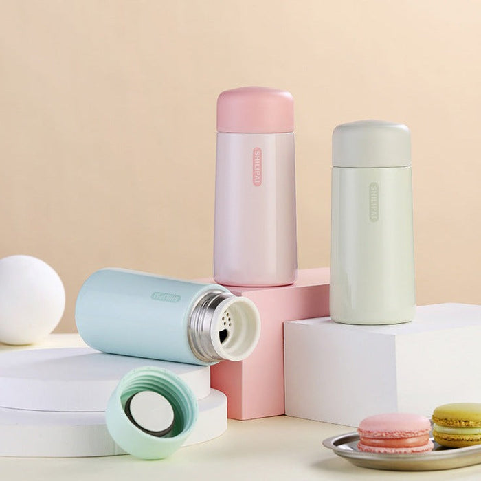 Custom Logo Macaron Mini Thermos