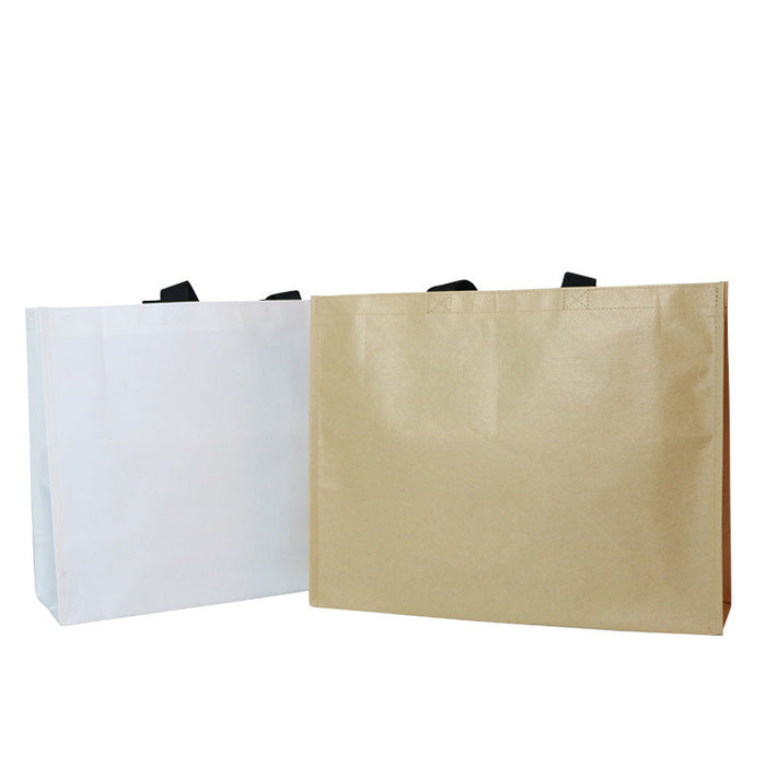 Custom Logo Laminated Non-Woven Bag Tote Bag (With Bottom and Side)