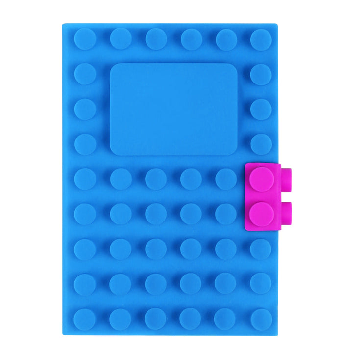 Custom Logo Building Block-Shaped Notebook