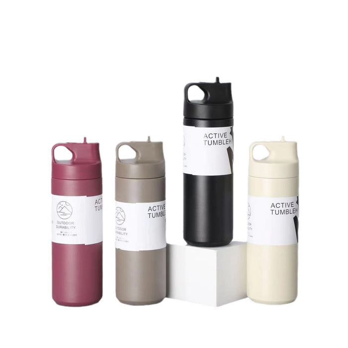 Custom Logo Vacuum Nozzle Insulated Mug
