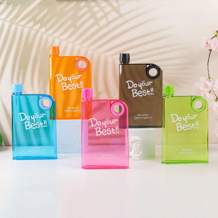 Custom Logo Portable Notebook Water Bottle