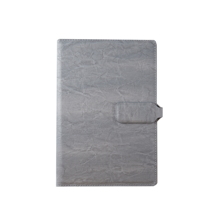 Custom Logo Leather Magnetic Business Notebook