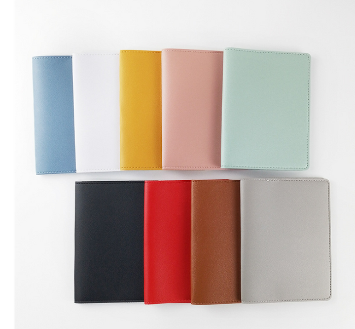 Custom Logo PU Leather Passport Cover