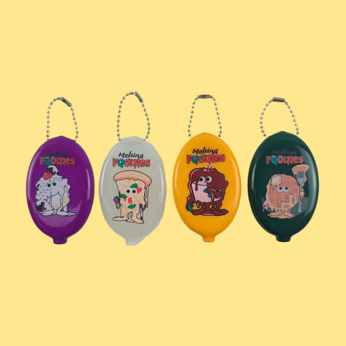 Custom Logo PVC Leaf-Shaped Coin Purse
