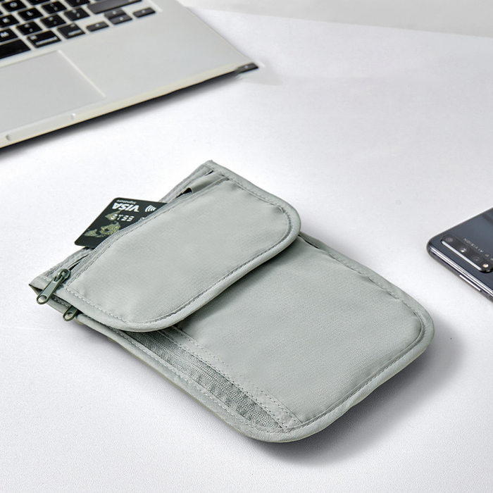 Custom Logo Anti-Theft Card Pack Passport Storage Bag