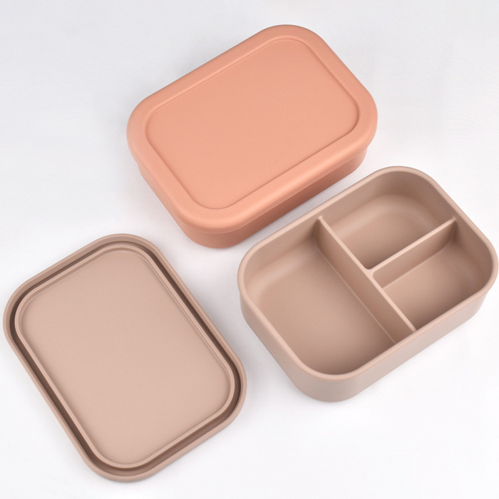 Custom Logo Multi-Colour Silicone Bento Box