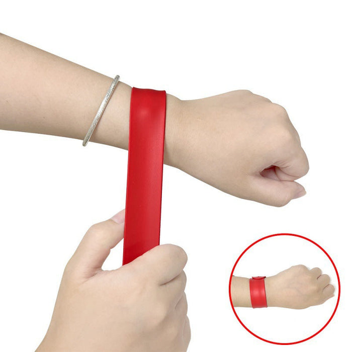 Custom Logo Slap Bracelet