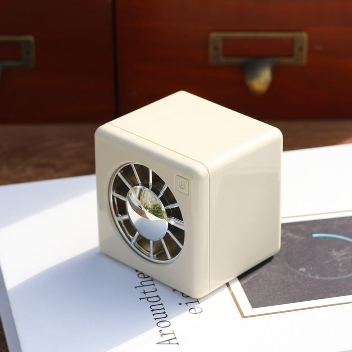 Custom Logo Office Square Desk Fan