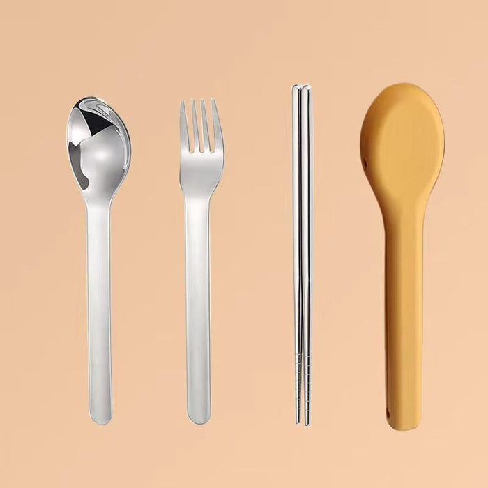 Custom Logo Creative Silicone Sleeve Convenient Tableware