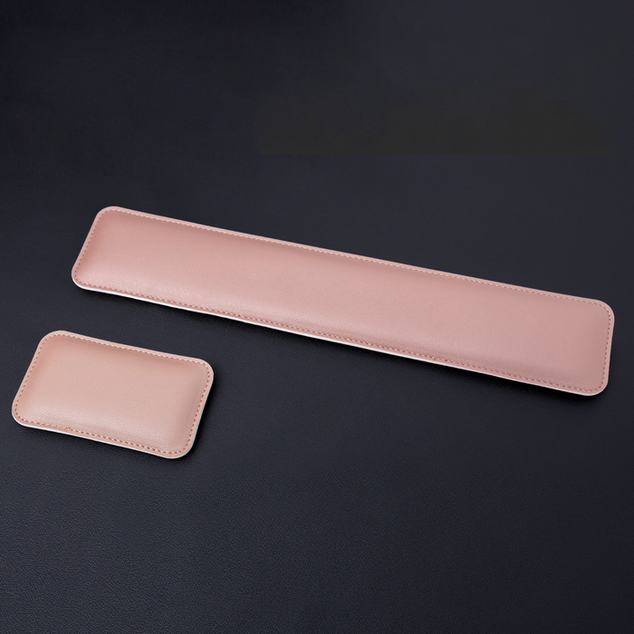 Custom Logo Office Leather Computer Desktop Wrist Pad