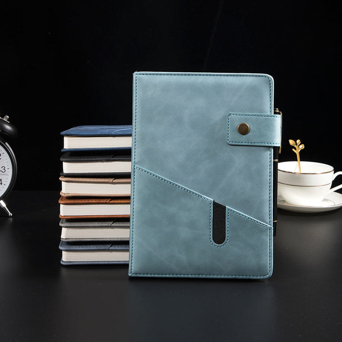 Custom Logo Copper Buckle Storage Clip Notebook