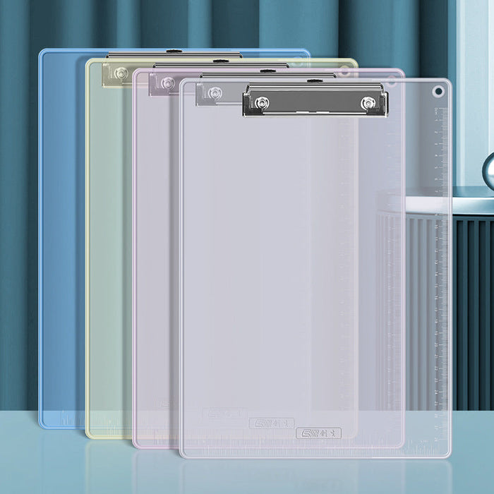 Custom Logo Transparent Board Clip Writing Board