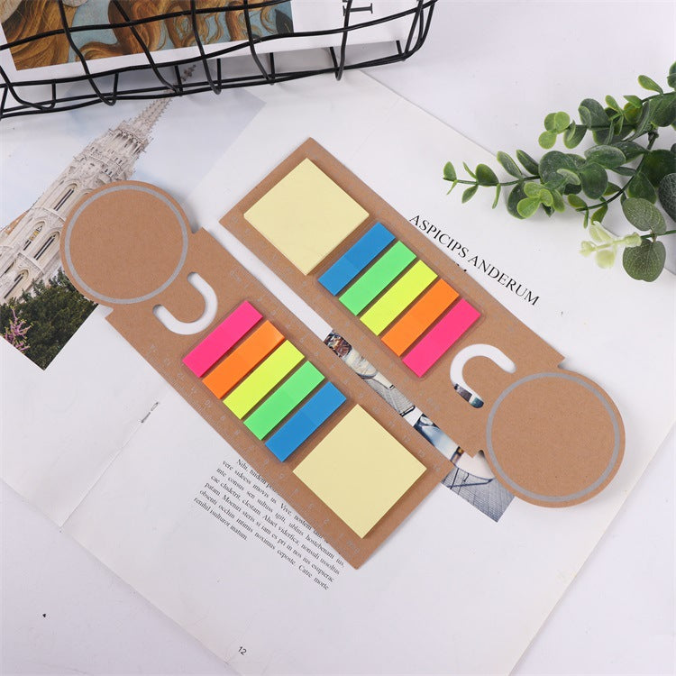 Custom Logo U-Shaped Solid Colour Sticky Notes | Premium Corporate Gifts and Custom Gifts