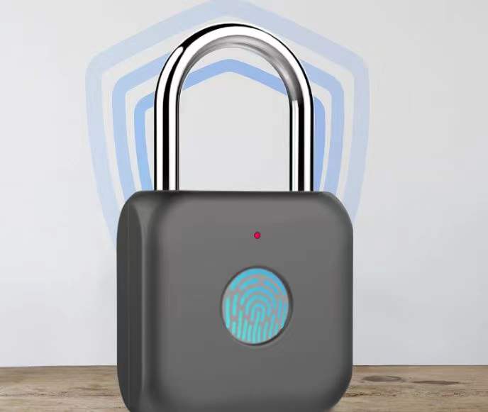 Custom Logo LED Light Smart Fingerprint Lock