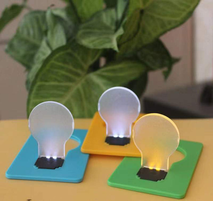 Custom Logo LED Card Thin Sheet Light