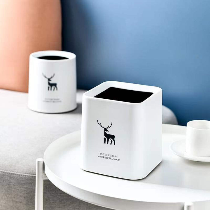 Custom Logo Nordic-Style Desktop Bin
