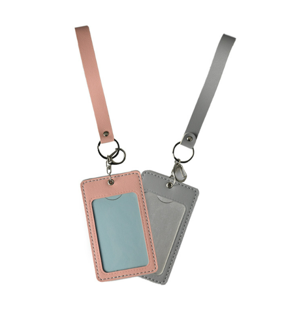 Custom Logo PU Leather ID Case Identification Card Case