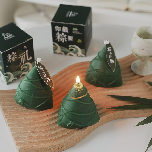 Custom Logo Zongzi-Shaped Scented Candles