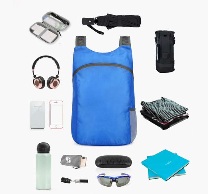 Custom Logo Portable Outdoor Travel Folding Storage Backpack | Premium Corporate Gifts and Custom Gifts