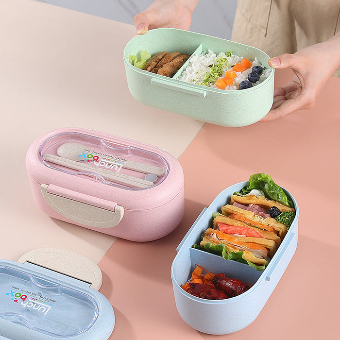 Custom Logo Eco-Friendly Microwaveable Bento Box