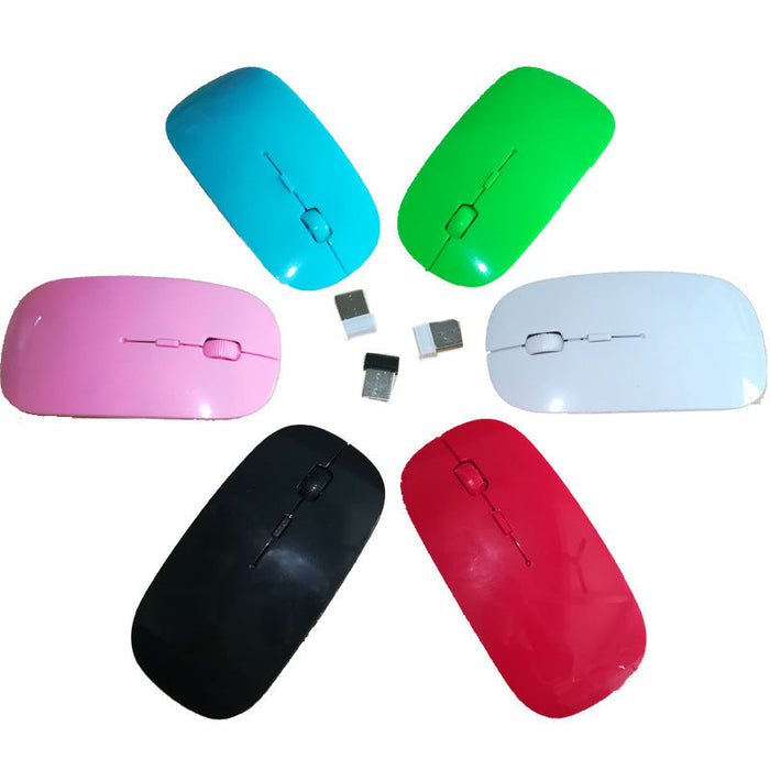 Custom Logo Multi-Colour Wireless Mouse