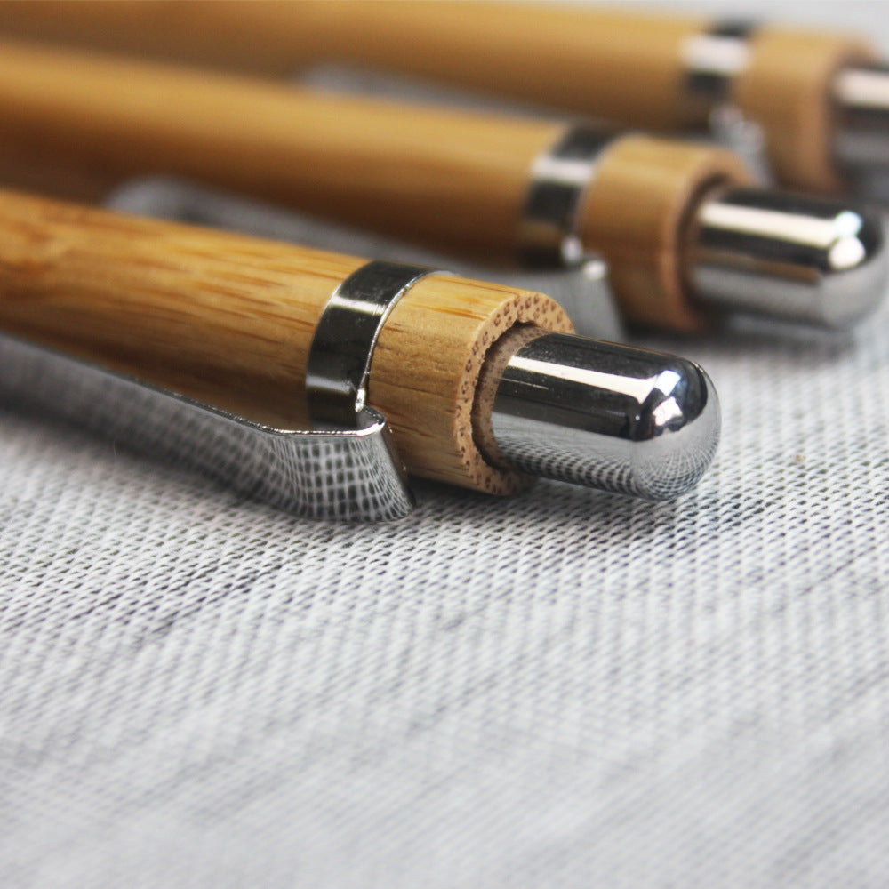 Custom Logo Bamboo and Wood Advertising Pen | Premium Corporate Gifts and Custom Gifts