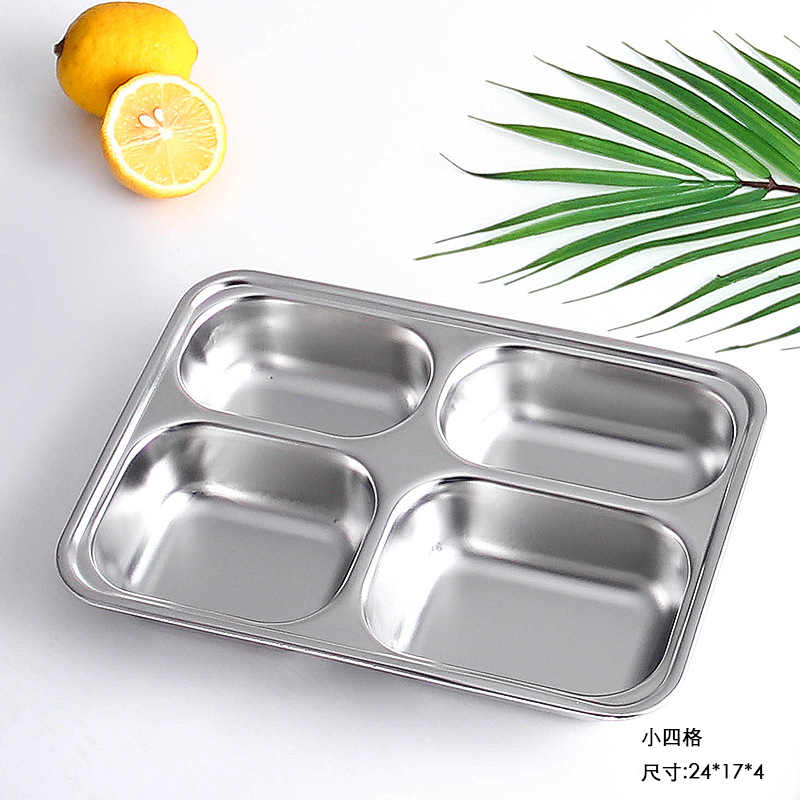 Custom Logo Stainless Steel Dinner Plate Set with Lid | Premium Corporate Gifts and Custom Gifts