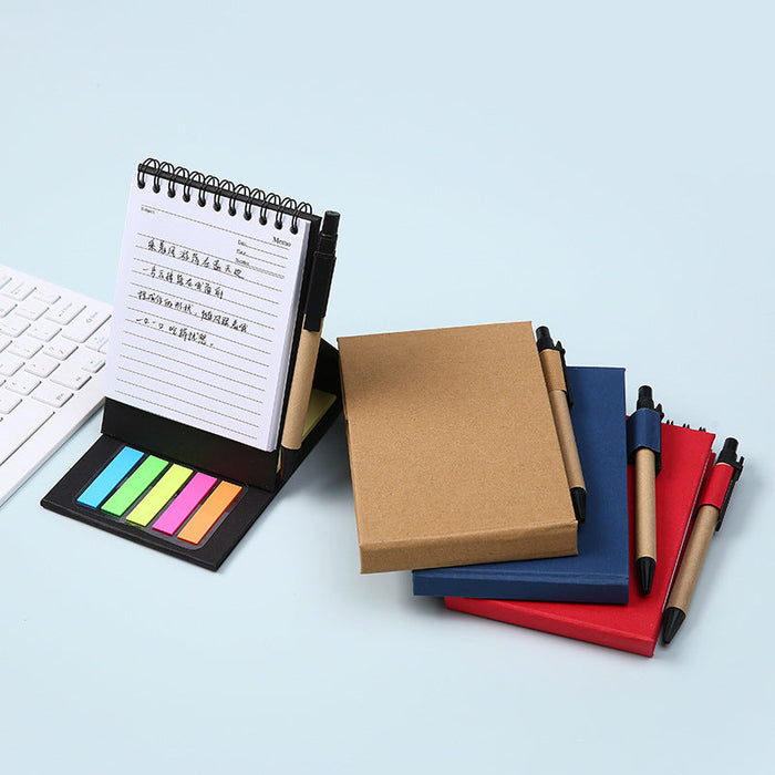 Custom Logo Office Coil Combination Notebook