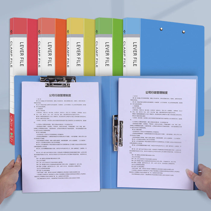 Custom Logo Multi-Colour Office Folder