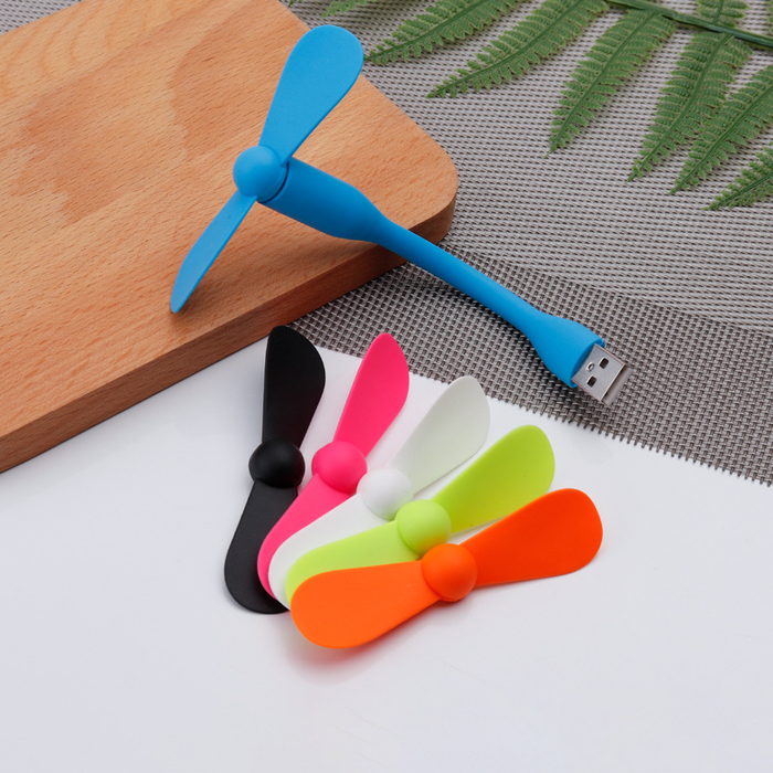 Custom Logo Creative Mini Mobile Phone Fan